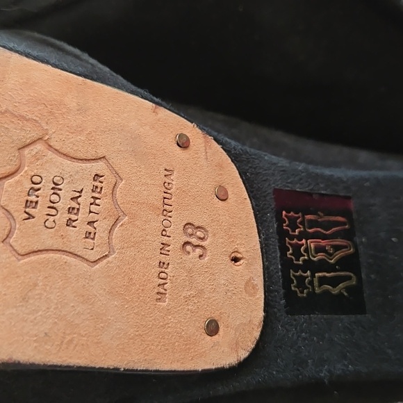 Opening Ceremony Elegant Black Women's Block Heels Pump Office Siren Corpcore - Picture 7 of 13